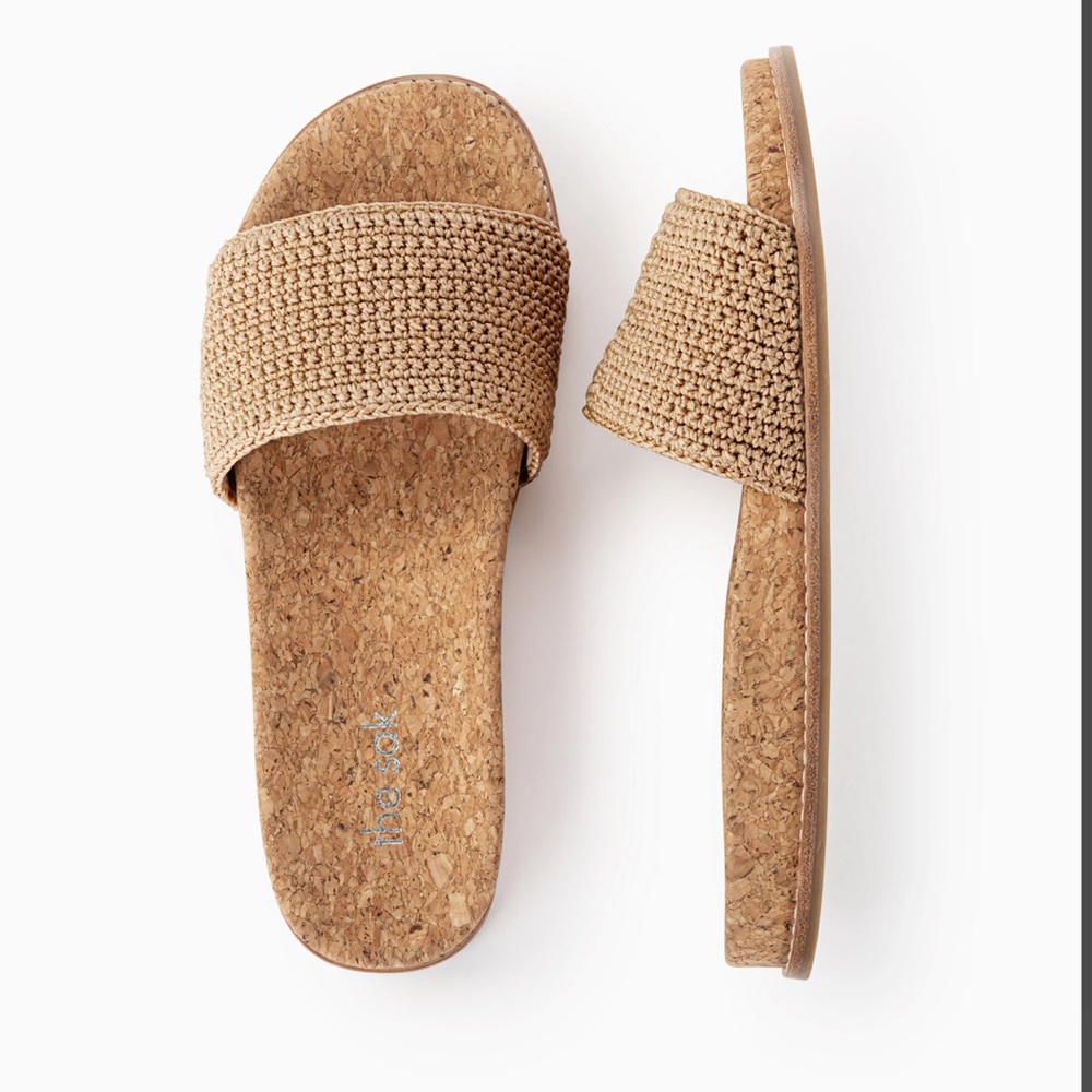 COPY - The Sak Mendocino Slide Sandal crocheted